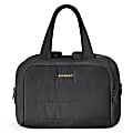 BAGSMART Polyester Zora Spacesaver 4-In-1 Multi-Functional Toiletry Bag, 8-5/16”H x 11-13/16”W x 7-5/16”D, Black 1 thumbnail image