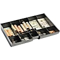 STEELMASTER® Cash Box Replacement Tray, 10 Compartments, Black