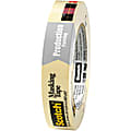 3M™ 2020 Masking Tape, 3" Core, 1" x 180', Natural, Case Of 36