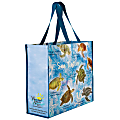 Amscan Wounded Nature Working Veterans Reusable Plastic Tote Bags, 16-1/2"H x 18-1/2"W x 6"D, Sea Turtles, Pack Of 2 Bags 1 thumbnail image