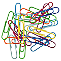 Office Depot® Brand Fashion Paper Clips, Pack Of 60, Assorted