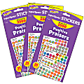 Trend SuperSpots Stickers, Positive Praisers, 2,500 Stickers Per Pack, Set Of 3 Packs