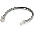 C2G-10ft Cat5E Non-Booted Unshielded (UTP) Network Patch Cable (50pk) - Gray - Category 5e for Network Device - RJ-45 Male - RJ-45 Male - 10ft - Gray 1 thumbnail image