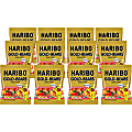HARIBO Gold-Bears Gummi Candy - Lemon, Orange, Pineapple, Raspberry, Strawberry - 5 oz - 12 / Carton