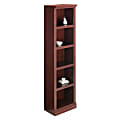 Realspace® Soho™ Premium Narrow Bookcase, 5-Shelf, 72 1/8"H x 19 1/2"W x 13 5/8"D, Classic Cherry 1 thumbnail image