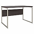 Bush® Business Furniture Hybrid 48"W x 30"D Computer Table Desk With Metal Legs, Storm Gray, Standard Delivery