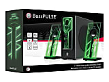 GOgroove BassPULSE Speaker system for PC 2.1 channel 20 Watt