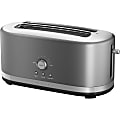 KitchenAid® 4-Slice Long-Slot Toaster With High Lift Lever, Silver/Black 1 thumbnail image