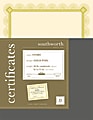 Southworth® Premium Foil Certificates, 8 1/2" x 11", 66 Lb, Ivory/Gold Foil Spiro, Pack Of 15
