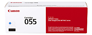 Canon® 055 Cyan Toner Cartridge, 3015C001 1 thumbnail image