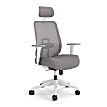 HON Altern Task Chair | Mesh Mid-Back |-Adjustable Arms | White Frame | Grey Fabric - Fabric, Foam Seat - ALTT1UMWHT 1 thumbnail image