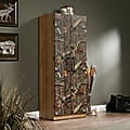 Sauder Flat Creek Collection Engineered Wood Hunting Storage Cabinet, 1 Adjustable And 1 Fixed Shelves, 59 1/2"H x 23 1/4"W x 15 1/8"D, Mossy Oak Break-Up Infinity/Scribed Oak 1 thumbnail image
