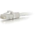 C2G 50ft Cat5e Snagless Unshielded (UTP) Network Patch Cable - White - RJ-45 Male - RJ-45 Male - 50ft - White