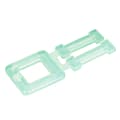 Partners Brand Plastic Buckles For Poly Strapping, 1/2", Case Of 1,000