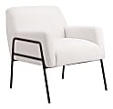 Zuo Charleston Accent Chair, Cream 1 thumbnail image
