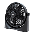 Lorell® 16" 3-Speed Tilt Box Fan, Black 1 thumbnail image