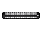 Tripp Lite® 32-Port Keystone Blank Patch Panel