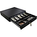 Adesso 18" POS Cash Drawer With Removable Cash Tray - 5 Bill - 5 Coin - 2 Media Slot - 3 Lock Position - Steel - 3.9" Height x 18.1" Width x 18.3" Depth