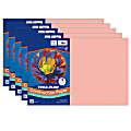 Tru-Ray Construction Paper, Heavyweight, 12" x 18", Salmon, 50 Sheets Per Pack, Set Of 5 Packs 1 thumbnail image