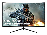 Z-edge UG24 - LED monitor - curved - 24" - 1920 x 1080 Full HD (1080p) @ 165 Hz - 1 ms - HDMI, DisplayPort - black