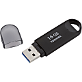 Toshiba 16GB TransMemory USB 3.0 Flash Drive - 16 GB - USB 3.0 - 70 MB/s Read Speed - 10 MB/s Write Speed - Black - 5 Year Warranty 1 thumbnail image