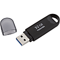 Toshiba 32GB TransMemory USB 3.0 Flash Drive - 32 GB - USB 3.0 - 70 MB/s Read Speed - 10 MB/s Write Speed - Black - 5 Year Warranty