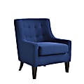 Lifestyle Solutions Harley Accent Guest Chair, Blue