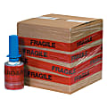 GoodWrappers® Preprinted Identiwrap Stretch Film, "Fragile," 80 Gauge, 5" x 500', Pack Of 6