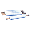 Partners Brand Cast Hand Stretch Film With Extended Cores, 90 Gauge, 15" x 1000', Pack Of 4 1 thumbnail image