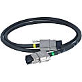 Meraki QSFP28 Passive Twinax Cable Assembly - 3.28 ft Twinaxial Network Cable for Network Device, Switch - First End: QSFP28 Network - 100 Gbit/s - Stacking Cable