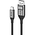 ALOGIC Ultra Mini DisplayPort to DisplayPort Cable - Male to Male - 01m -Up to 8K@60Hz - Space Grey - 3.28 ft DisplayPort/Mini DisplayPort A/V Cable 1 thumbnail image