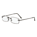 Dr. Dean Edell Beaumont Reading Glasses, +2.50, Gunmetal
