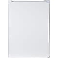 Haier HC27SF22RW Refrigerator/Freezer - 2.70 ft³ - Manual Defrost - Reversible - 2.70 ft³ Net Refrigerator Capacity - White