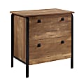 Sauder® Station House 29-5/8"W x 17-3/4"D Lateral 2-Drawer File Cabinet, Etched Oak