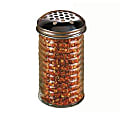 American Metalcraft Glass Spice Shaker With Top, 12 Oz, Clear Beehive