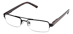 ICU Eyewear Men's Rimless Reading Glasses, Black, 2.25x 1 thumbnail image
