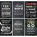 Creative Teaching Press® Chalk It Up! Inspire U Posters Pack #2, Pack Of 6 Posters