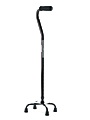 Medline Quad Canes, Small Base, Aluminum, Case Of 2 1 thumbnail image