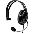 dreamGEAR Wired Headset with Microphone for Xbox 360 - Mono - Wired - Over-the-head - Monaural - Ear-cup - 4 ft Cable - Noise Cancelling Microphone - Black 1 thumbnail image