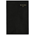 2024 AT-A-GLANCE® Fine Diary Weekly/Monthly Diary, 2-3/4" x 4-1/4", Black, January To December 2024, 720105 1 thumbnail image