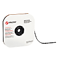 VELCRO® Brand Tape Dots, Loop, 1-3/8", Black, Case Of 600 Dots