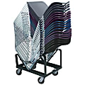 National Public Seating Stack Chair Dolly, DY85, 26”H x 20-1/2”W x 21”D, Black 1 thumbnail image
