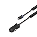 iLuv® EnergySeal Micro-Size Car Charger With Lightning Connector For Apple® iPhone® 5, iPad® 4 And iPod® Touch, 6', Black 1 thumbnail image
