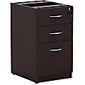 ALERA Valencia Box/Box/File Full Pedestal, 15.63w x 20.5d x 28.5h, Espresso - 15.6"x20.5"x28.5" - 3x Drawer(s)  - VA532822ES 1 thumbnail image