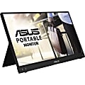 Asus ZenScreen MB16ACV 16" Class LCD Monitor - 16:9 - Silver - 15.6" Viewable - In-plane Switching (IPS) Technology - MB16ACV 1 thumbnail image