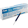 EnerGel Retractable Liquid Pen Refills - 0.70 mm, Medium Point - Blue Ink - Smudge Proof, Smear Proof, Quick-drying Ink, Glob-free, Smooth Writing - 12 / Box