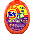 Tide® Single-Use Laundry Detergent Pods, Spring Meadows Scent, Container Of 96 Pods 1 thumbnail image