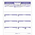 AT-A-GLANCE® Flip-A-Week Weekly Calendar Refill, 6" x 7", January To December 2022, SW705X50
