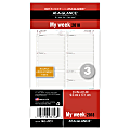 AT-A-GLANCE® Day Runner® Planner Refill, Weekly, 3 3/4" x 6 3/4", January to December 2018 (063-285Y-18) 1 thumbnail image