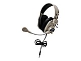Califone Deluxe 3066AVT - Headset - full size - wired